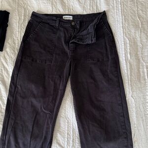 Studio blue stitch fix Charcoal Wide-Leg utility pants size 31